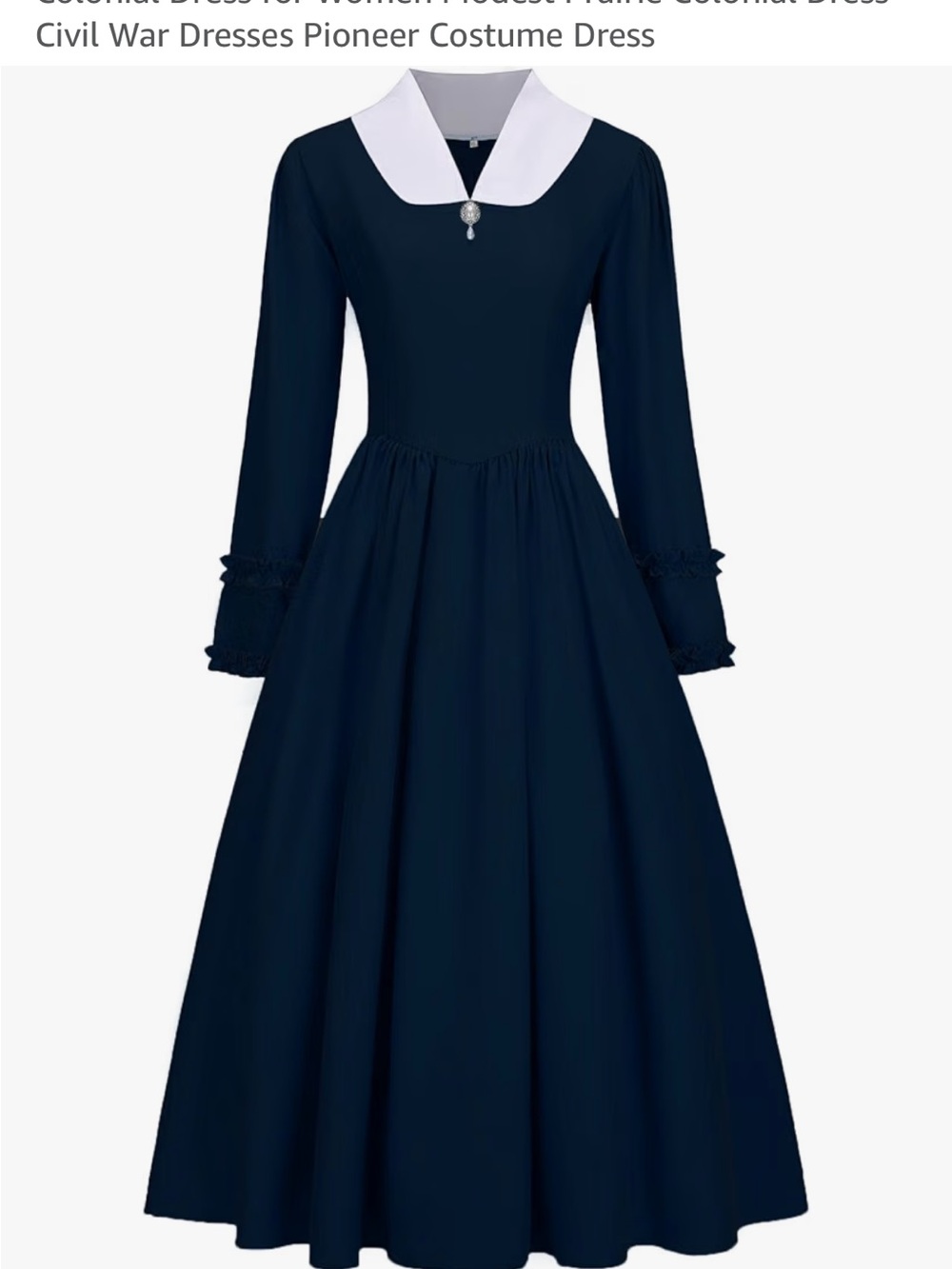 Women’s colonial costume  Dress